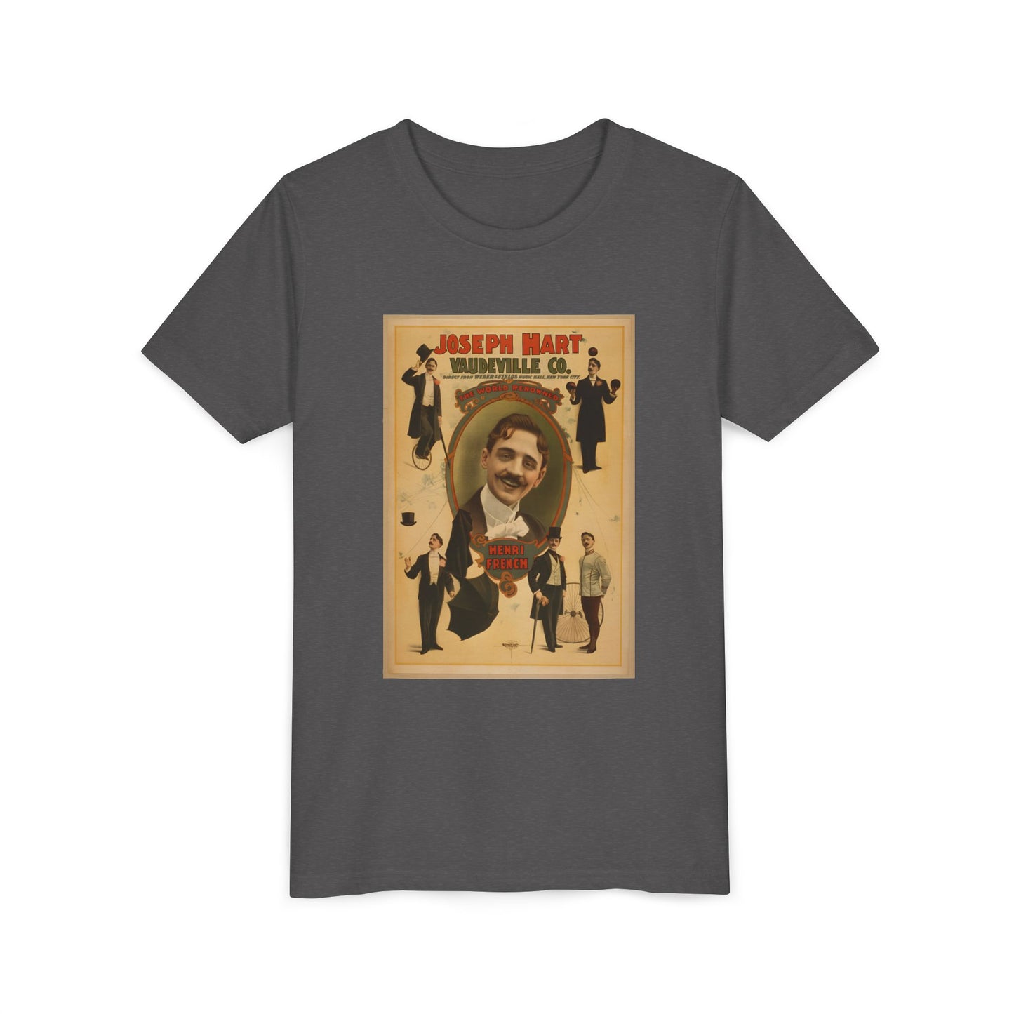 Joseph Hart Vaudeville Poster Kids T-Shirt