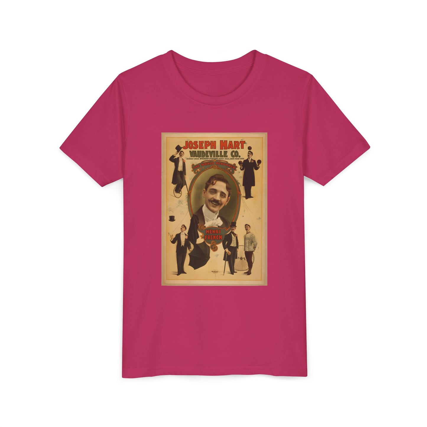 Joseph Hart Vaudeville Poster Kids T-Shirt