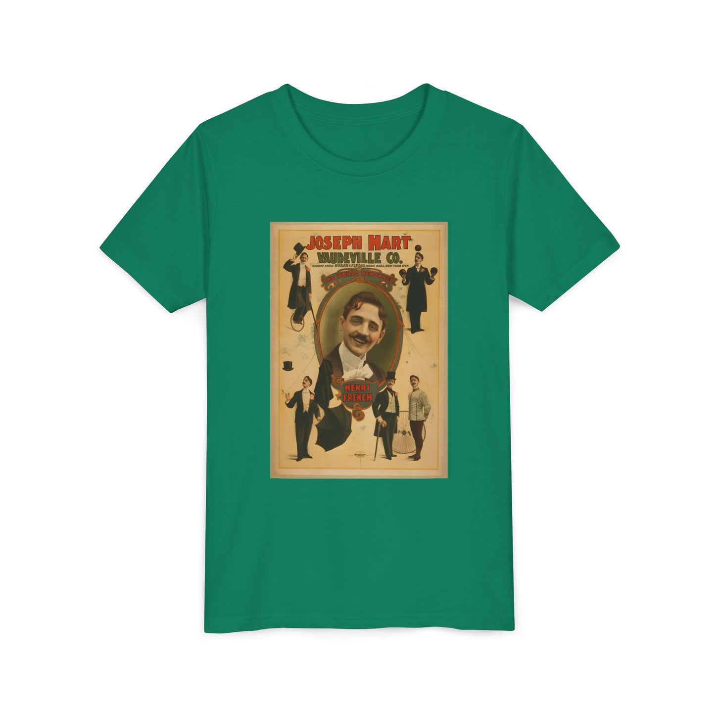 Joseph Hart Vaudeville Poster Kids T-Shirt