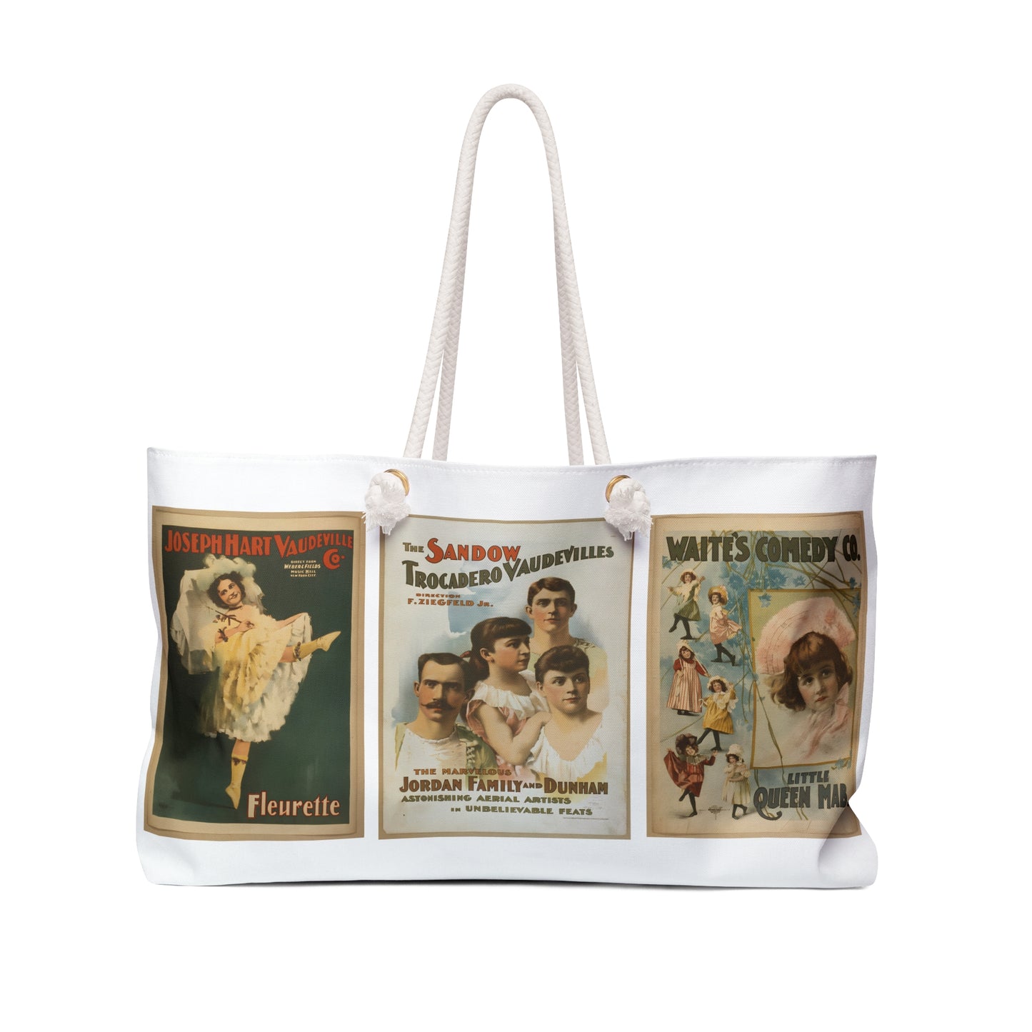 Vintage Vaudeville Posters Weekender Bag