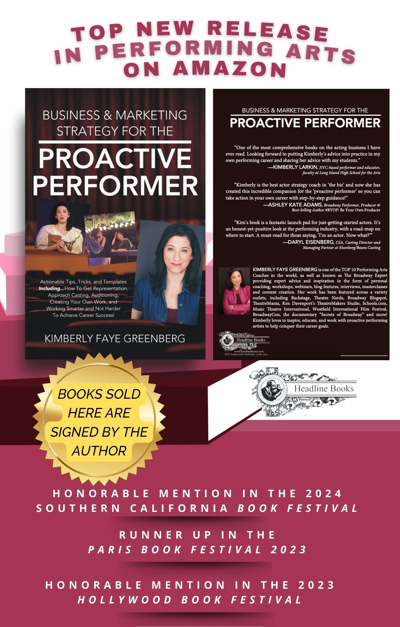 BOOK: BUSINESS & MARKETING STRATEGY FOR THE PROACTIVE PERFORMER